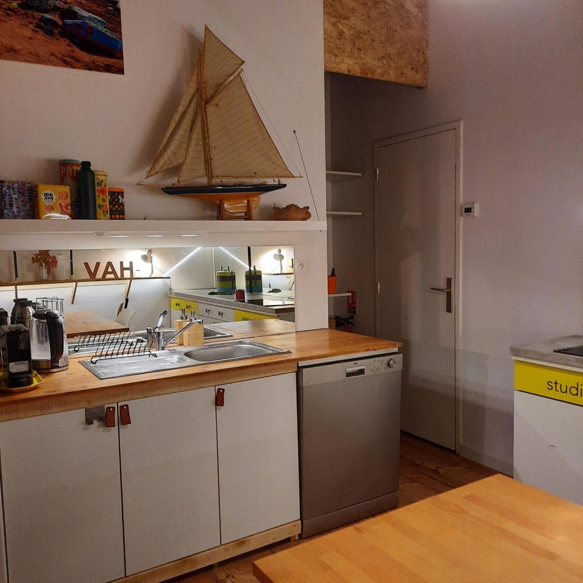 布里昂松Cosy 4P Loft & Coworking Space 5M Walk To Ski Lift公寓 外观 照片